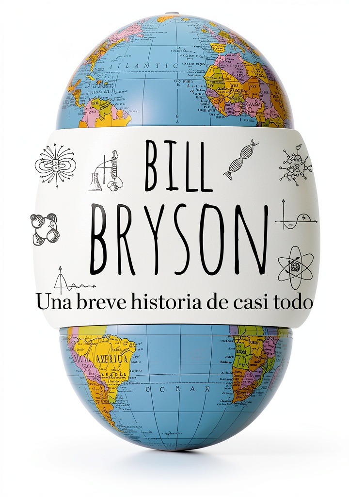 Spanish Kindle book cover showing science and technology themes
