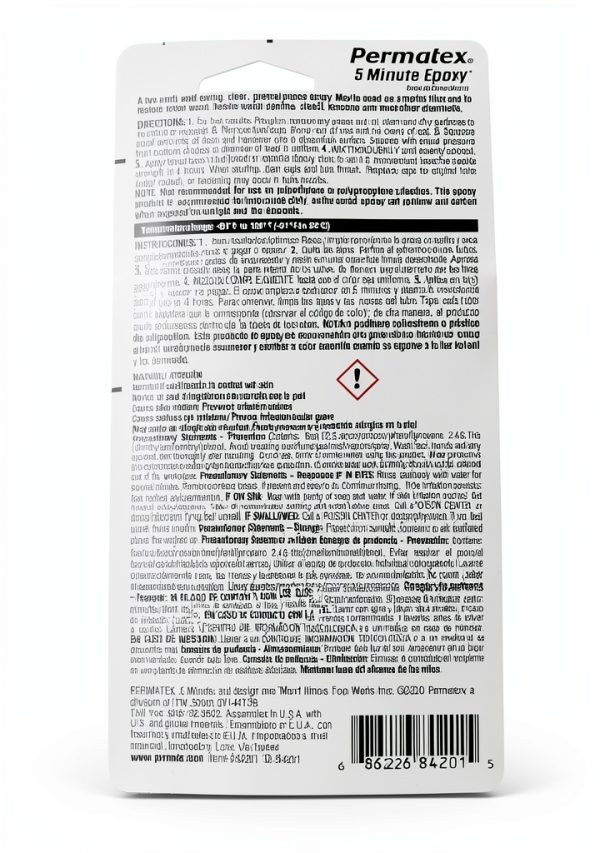 Permatex Epoxy Adhesive Automotive Metal Ceramic Repair-1