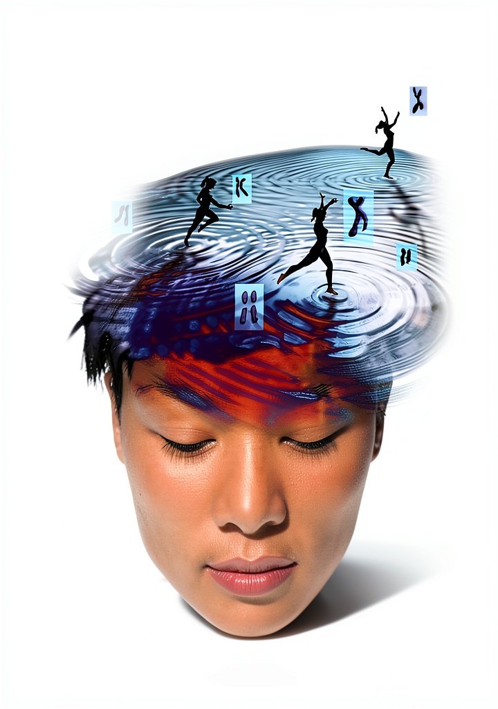 Spanish Kindle book cover showing science and biology themes