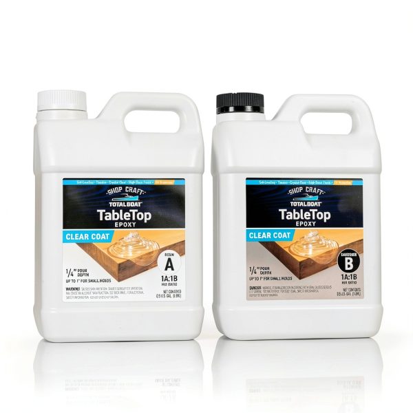 TotalBoat Crystal Clear Epoxy Resin Kit for DIY Projects-0