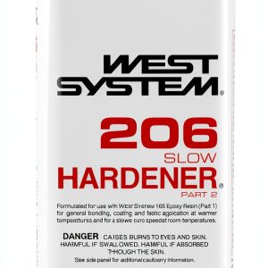 WEST SYSTEM 206 Slow Hardener Epoxy Curing Agent-0