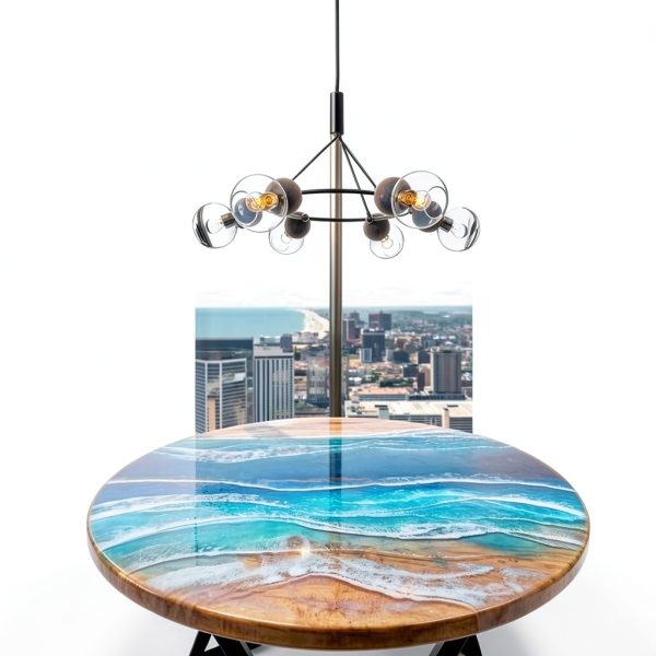 Superclear Table Top Epoxy Food Safe UV Resistant Bar-4