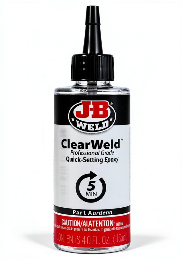 J-B Weld ClearWeld Epoxy Adhesive Strong Water Resistant-1