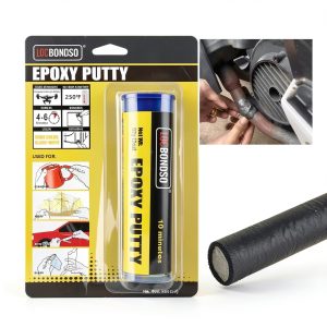 LOCBONDSO Epoxy Putty Steel Reinforced Repair Kit Industrial-0