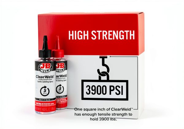 J-B Weld ClearWeld Epoxy Adhesive Strong Water Resistant-5