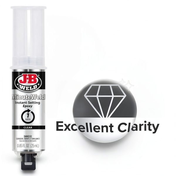JB Weld MinuteWeld Epoxy Adhesive Instant Setting High-2