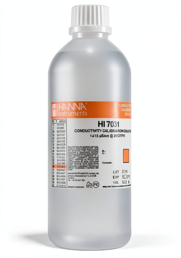 Conductivity Calibration Solution 1413 µS/cm Hanna HI7031L 500mL-0