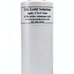 24K Gold Plating Solution by Becker Industries 8oz Electroplating-0