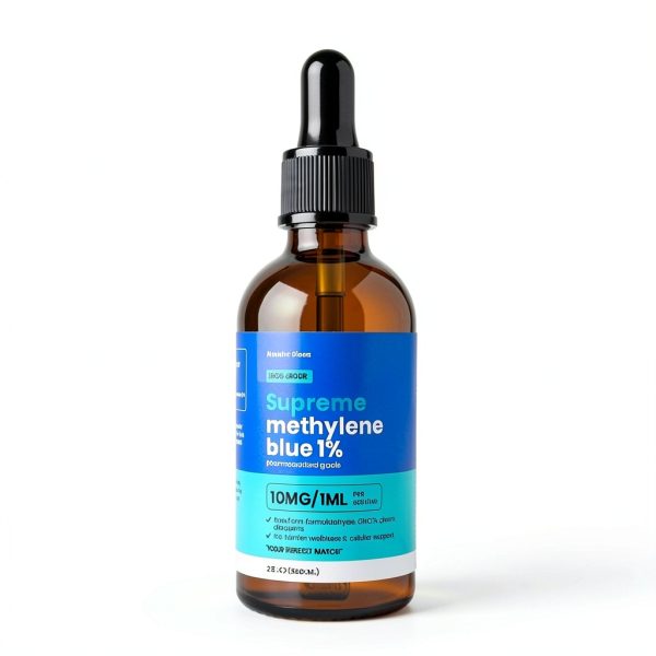 Methylene Blue USP Liquid Drops 2 FL OZ Non GMO ANCIENT DIOSA-5