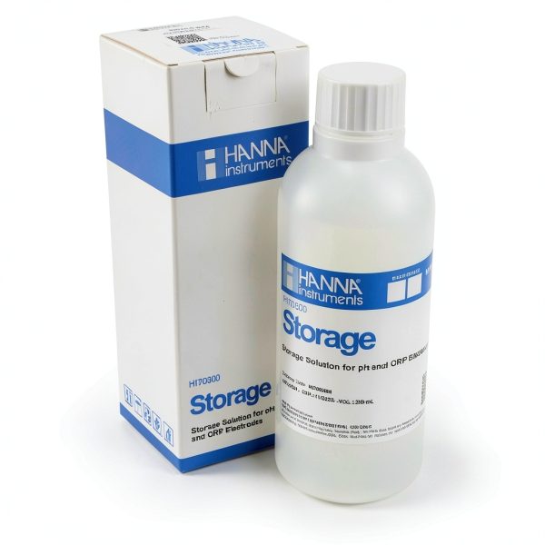 Storage solution for pH/ORP electrodes Hanna Instruments 230mL Bottle-0