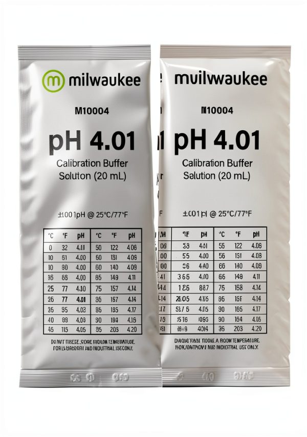 Milwaukee pH Tester Calibration 4.01 Solution - Lot of 3-0