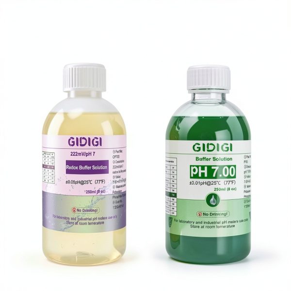 GIDIGI Redox Buffer 222mV pH7.00 Solution 250mL Kit with ORP Storage-3