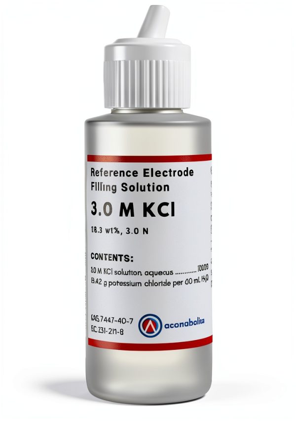 3.0 M KCl Electrode Filling Storage Solution 60 ml Aconabolics-0