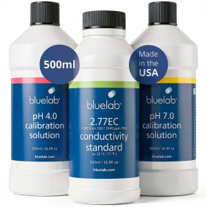 Bluelab Calibration Solution pH 4.0 & 7.0 EC 2.77 Kit 500ml-0