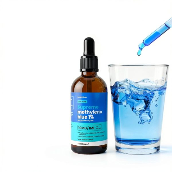 Methylene Blue USP Liquid Drops 2 FL OZ Non GMO ANCIENT DIOSA-4