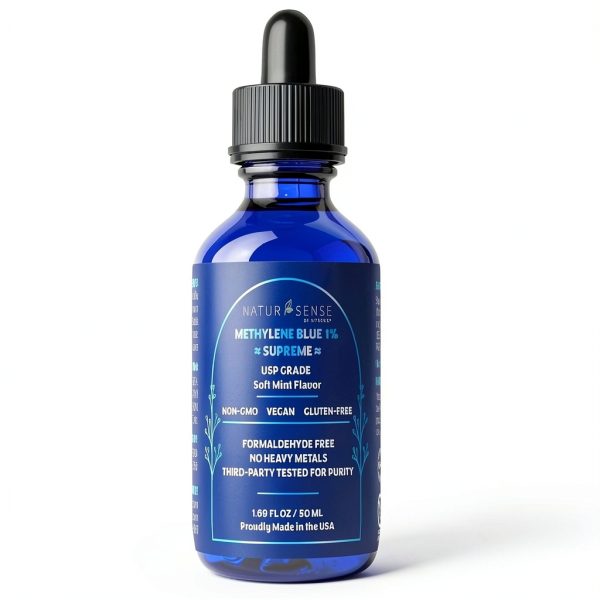 Methylene Blue 1% Supreme by NaturSense - Grade Electrolyte 50ml-3