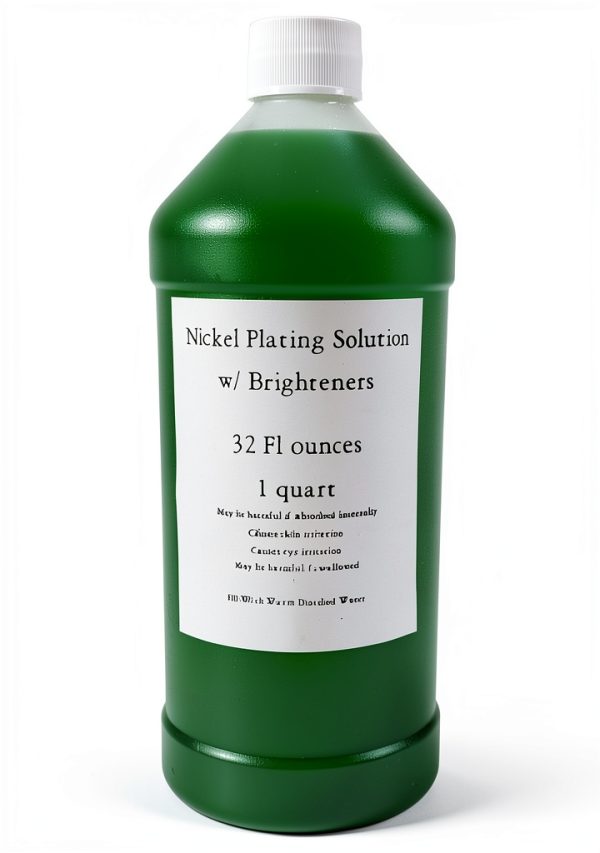 Nickel Plating Solution 1 Quart – High Luster Bath – 32 Fl Oz-0